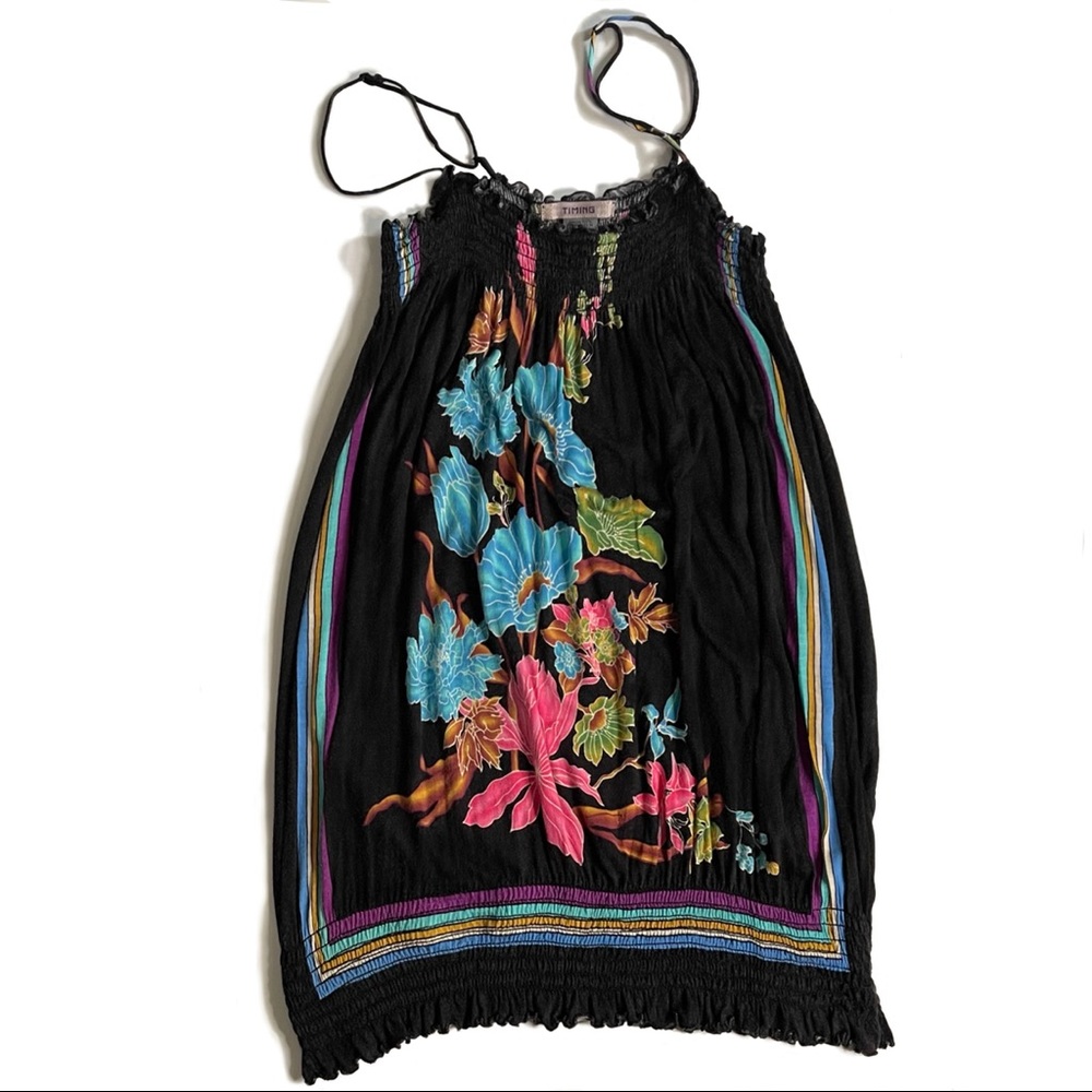 Timing Floral Tank